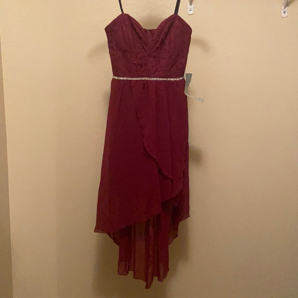 Strapless dress